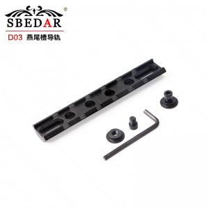 10cm長(zhǎng)魚(yú)骨軌道20mm寬燕尾槽D03導(dǎo)軌