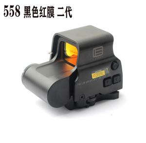 新款558黑色二代虹膜內(nèi)紅點全息瞄準鏡
