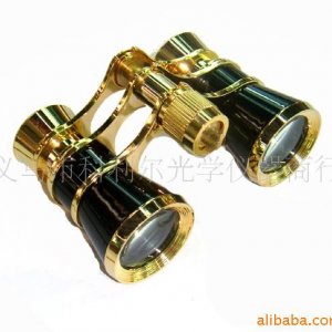 云光斯比達(dá)黑色鍍金3X25 禮品全金屬雙筒望遠(yuǎn)鏡