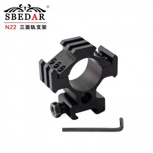 N22三面導(dǎo)軌30/25mm通用瞄準(zhǔn)鏡寬支架