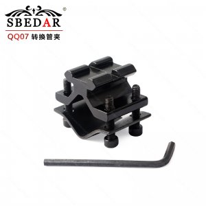 小口徑管夾 20mm導(dǎo)軌夾具支架轉(zhuǎn)換器 QQ07管夾