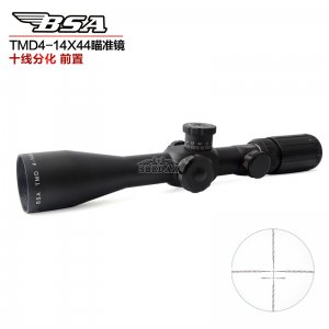 4-14X44側調焦前置數(shù)字分化印字瞄準鏡