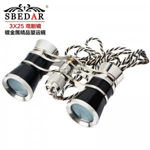 觀劇鏡3X25高倍高清圍觀戶外專用雙筒望遠(yuǎn)鏡